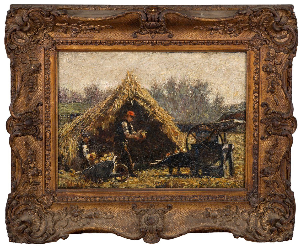 Hakker roer, c.1880 af John William Buxton Knight