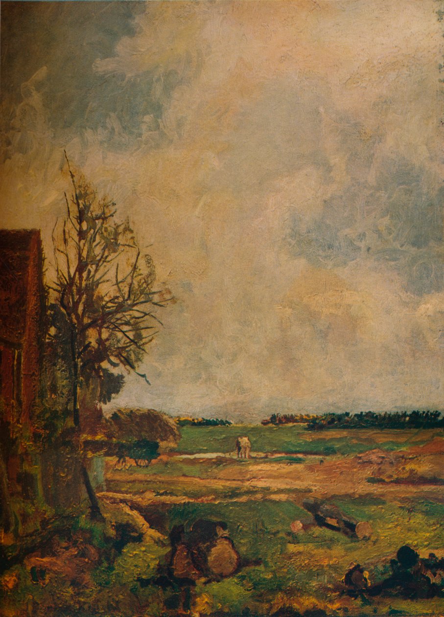 I nærheden af Rickmansworth, c1896 af John William Buxton Knight
