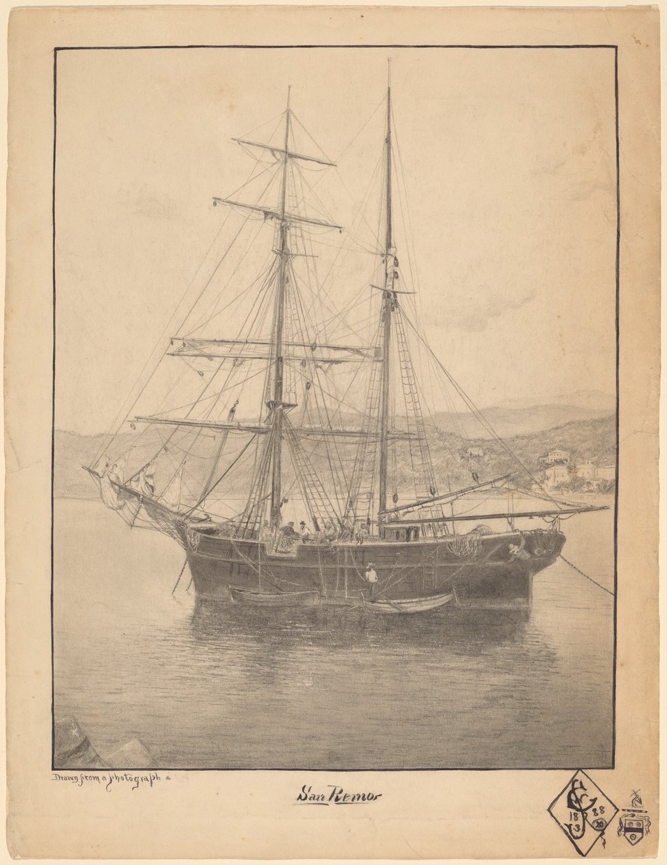 Sanremo af John William Casilear