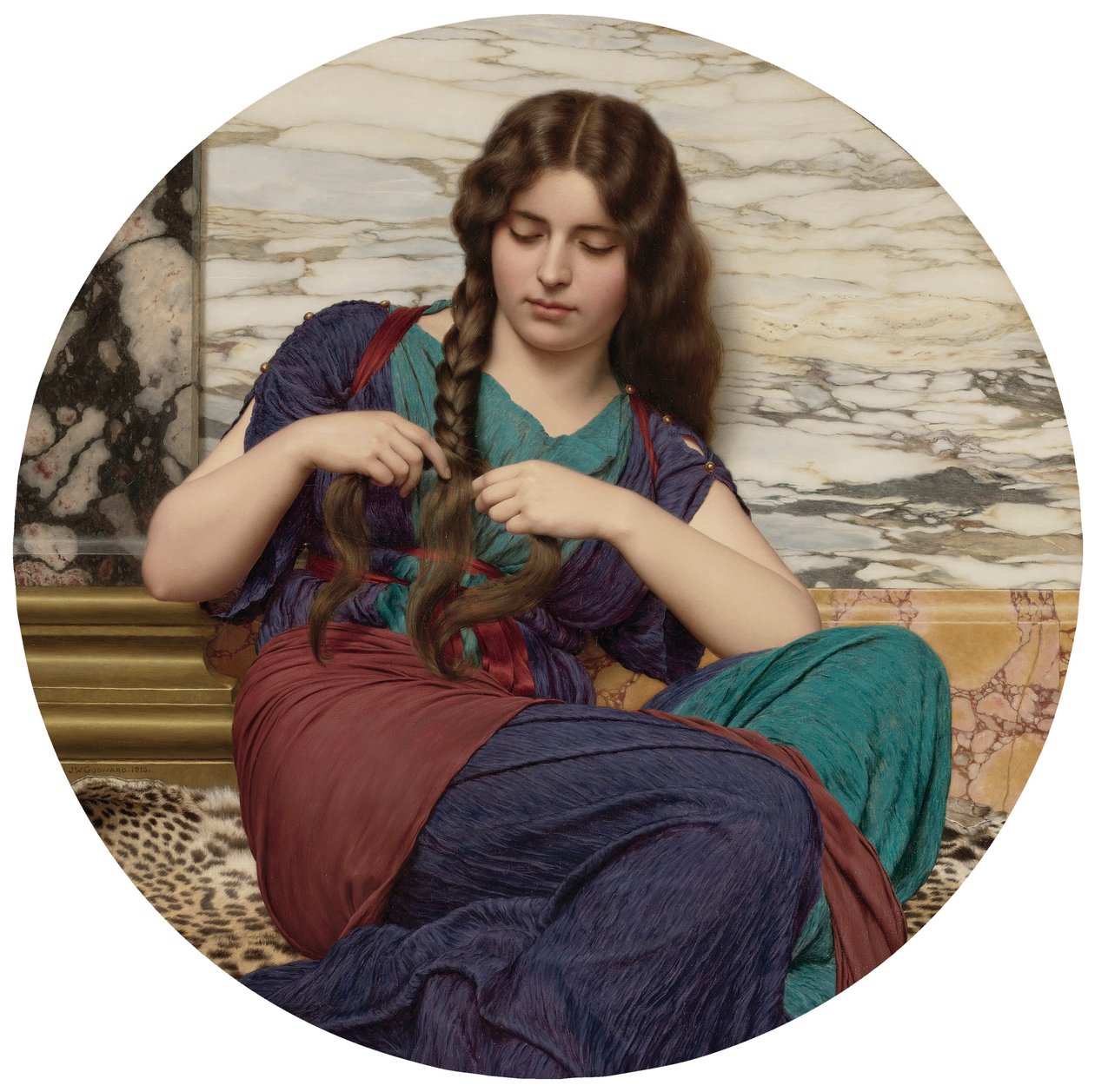 En sympatisk opgave af John William Godward