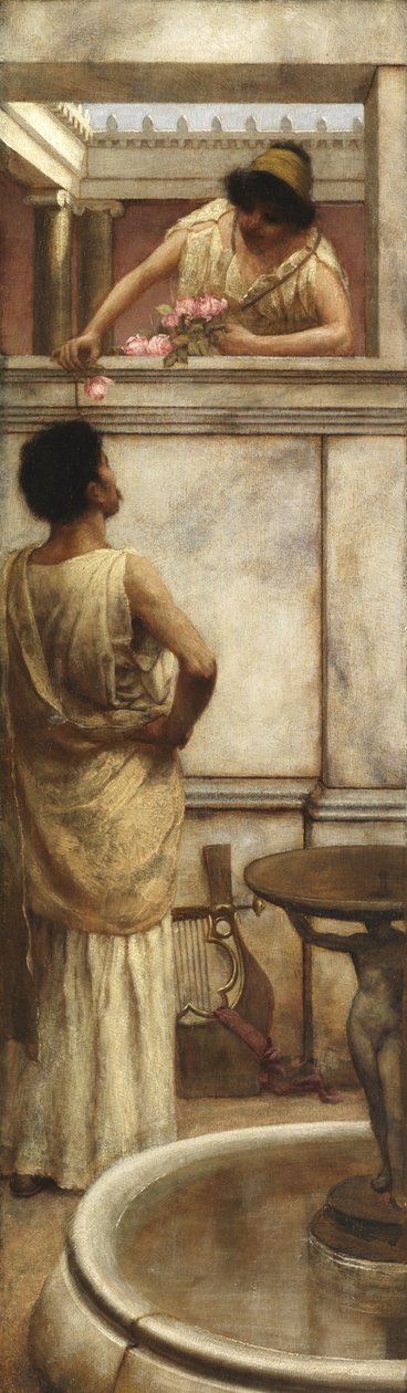 Efter Serenade af John William Godward
