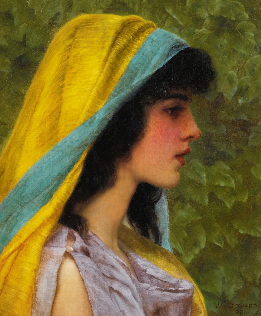 Melissa af John William Godward