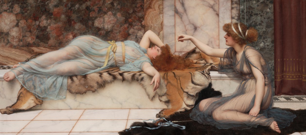 Ulykke og ro og fred af John William Godward