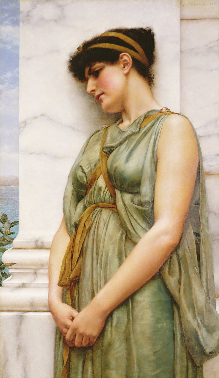 Pompejansk pige af John William Godward