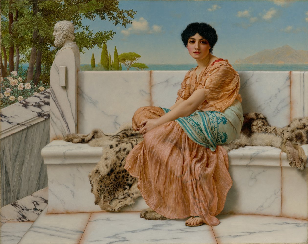 Drømmeri af John William Godward