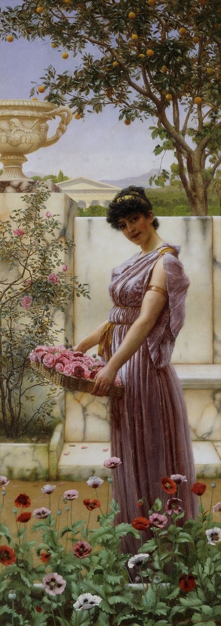 Venus blomster, 1890 af John William Godward