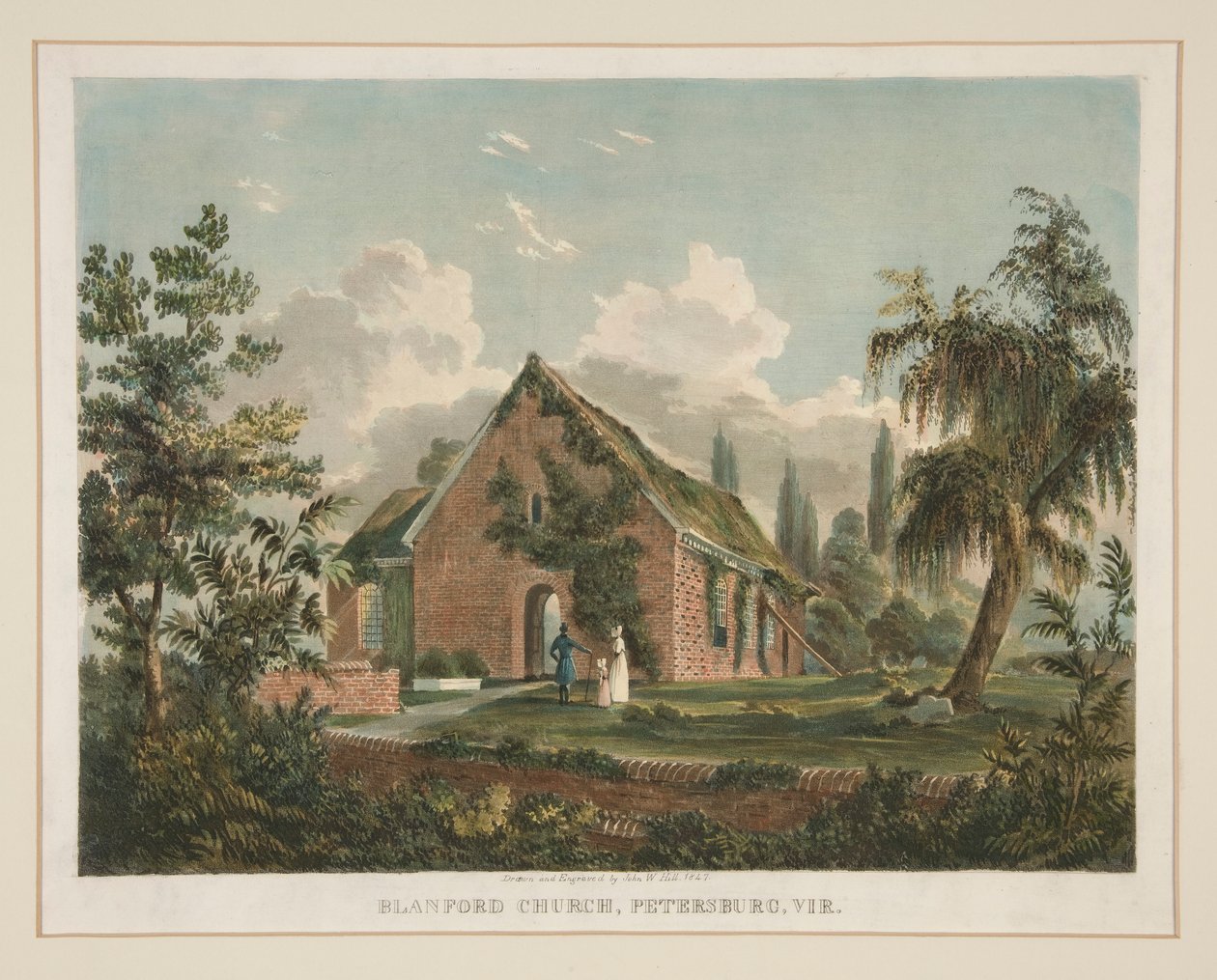 Blandford Church, Petersburg, Va. af John William Hill