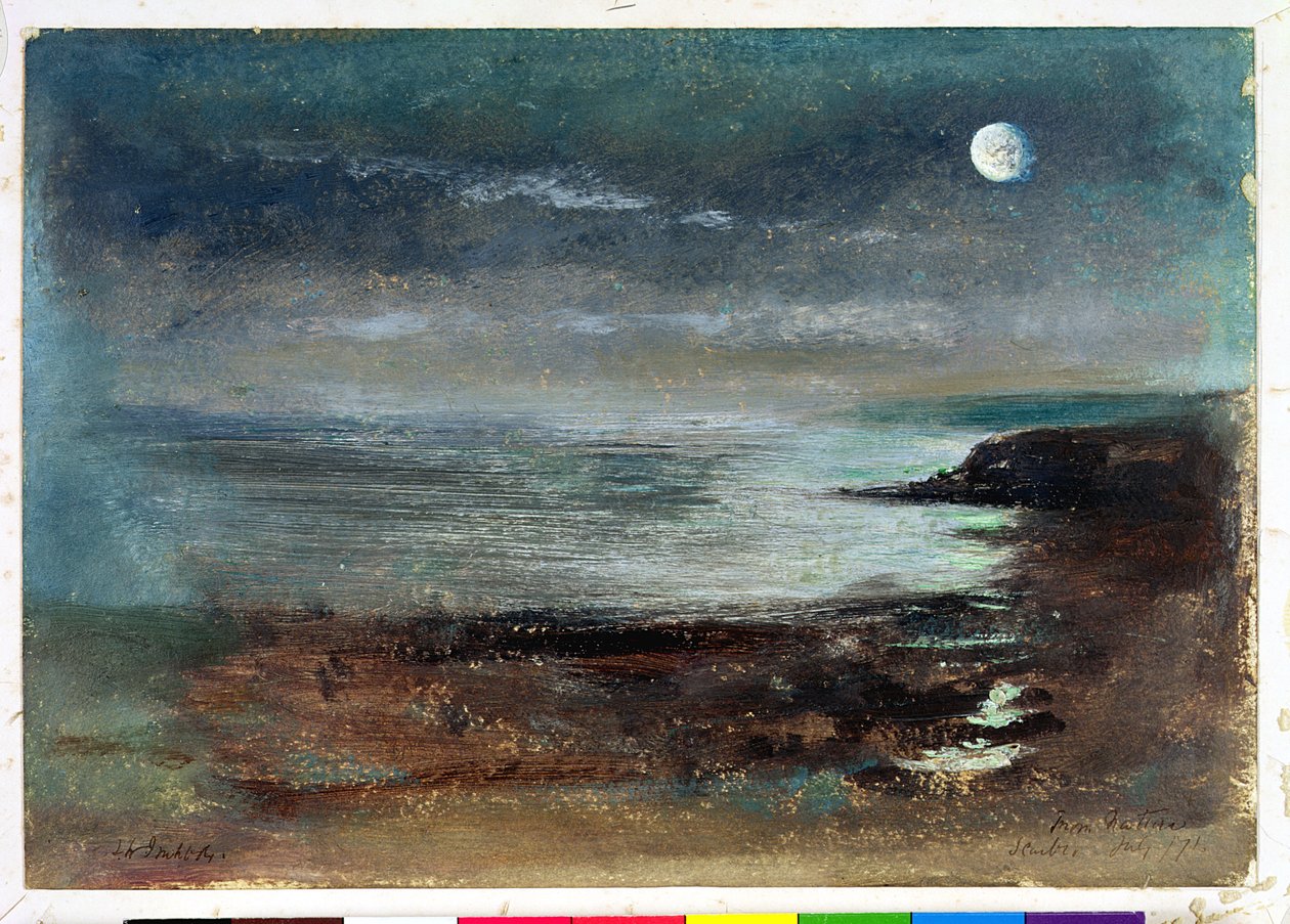 Scarborough (olie på lærred) af John William Inchbold