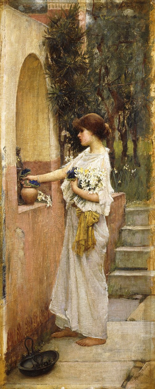 Et romersk offer af John William Waterhouse