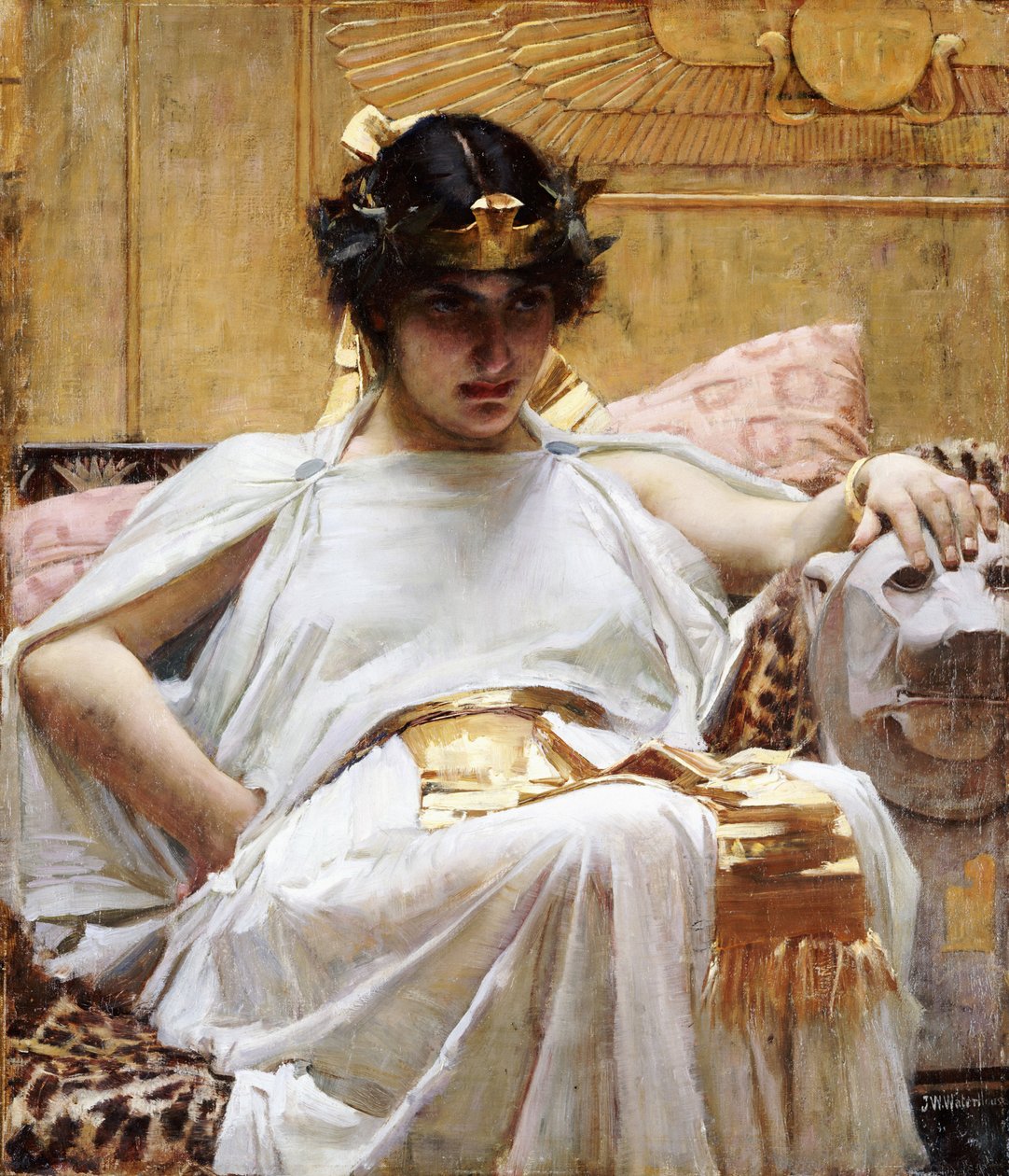 Cleopatra, ca. 1887 af John William Waterhouse