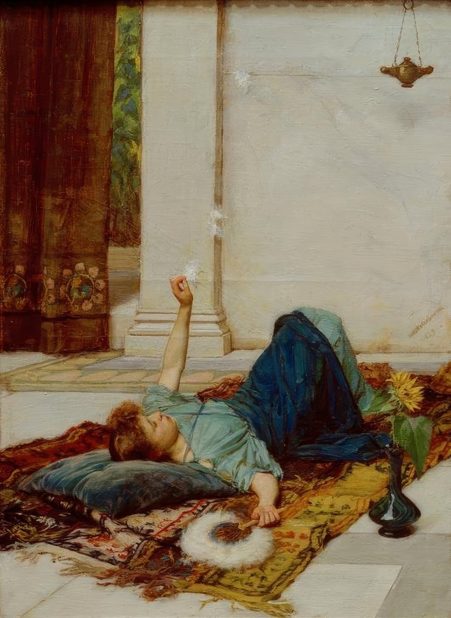 Sød gør ingenting af John William Waterhouse