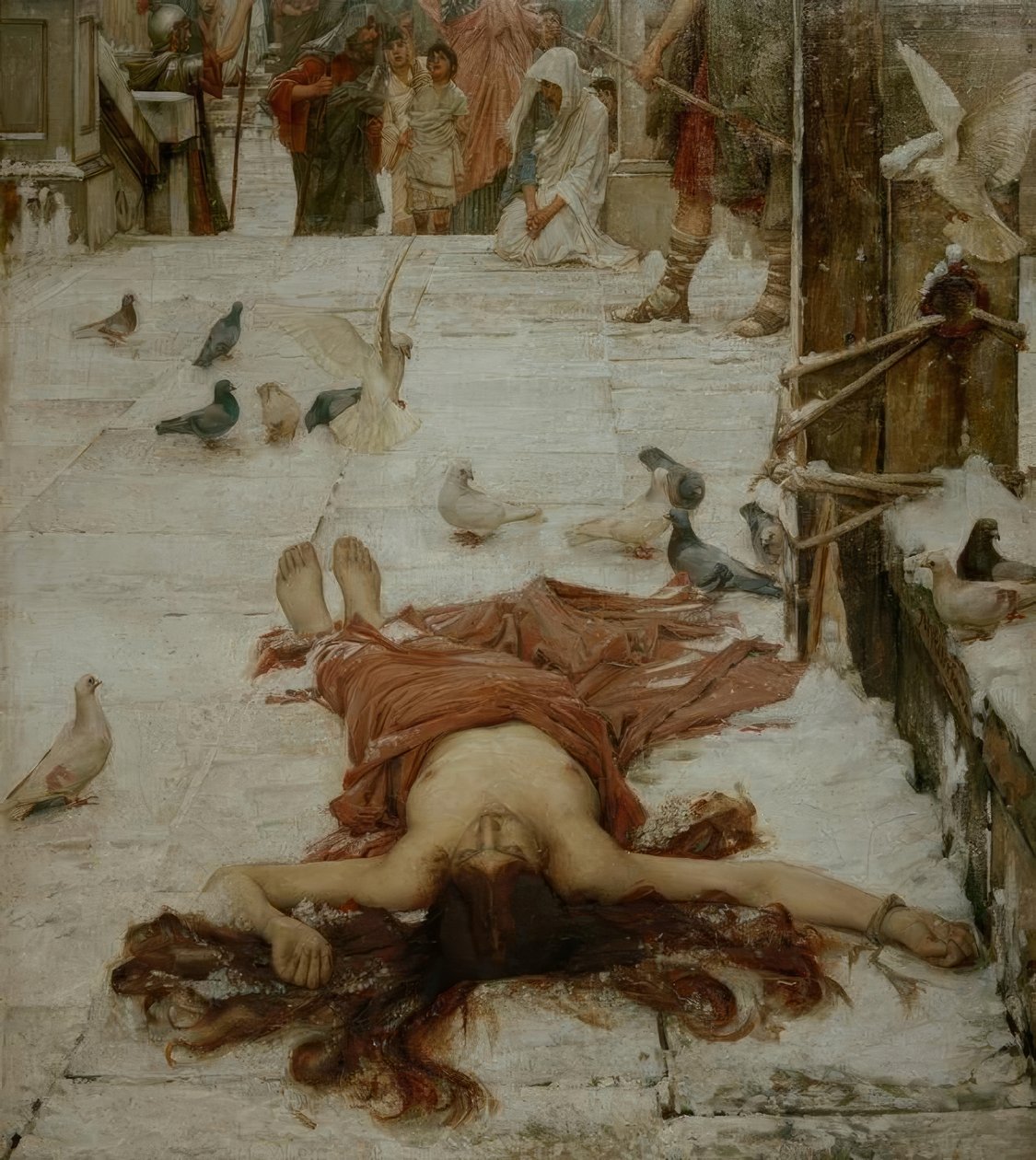 Sankt Eulalia af John William Waterhouse