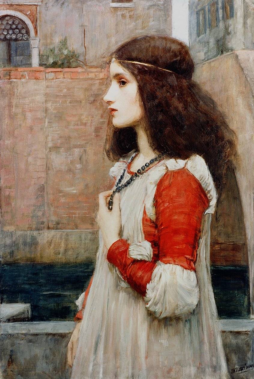 Juliet (olie på lærred) af John William Waterhouse