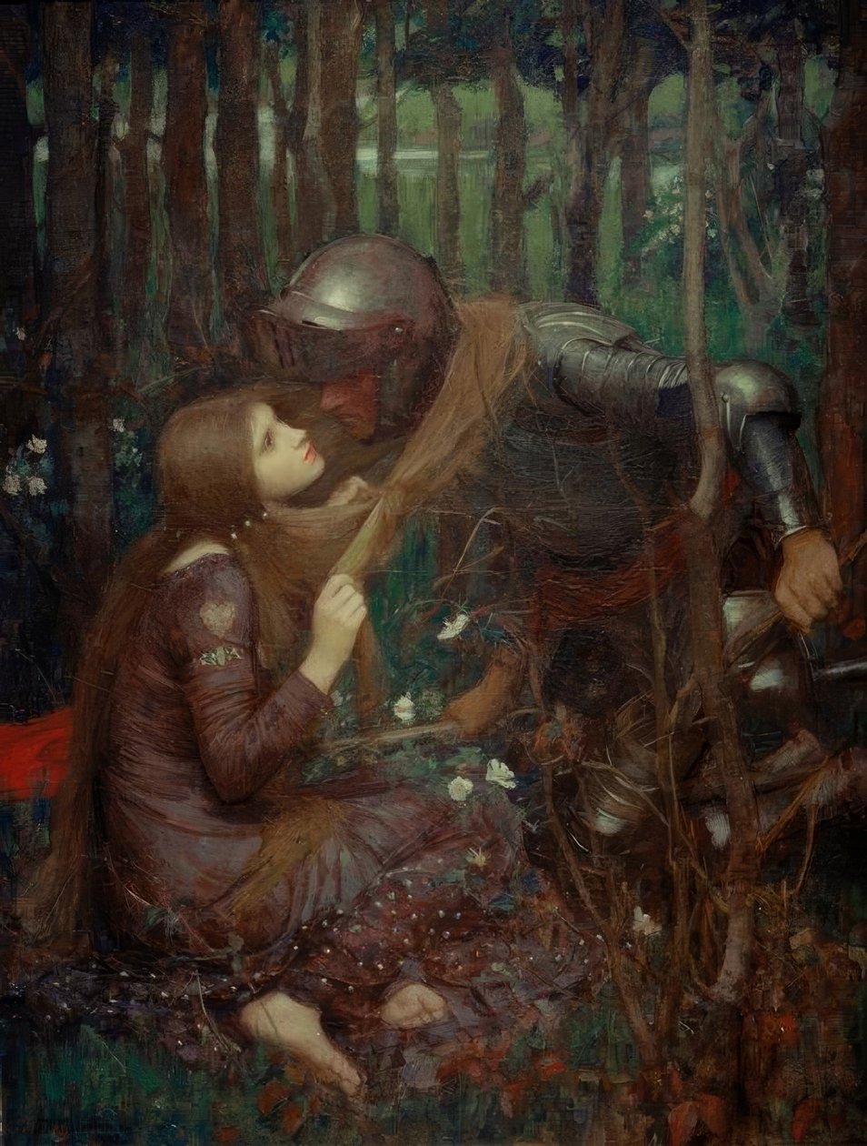 Den smukke dame uden nåde af John William Waterhouse