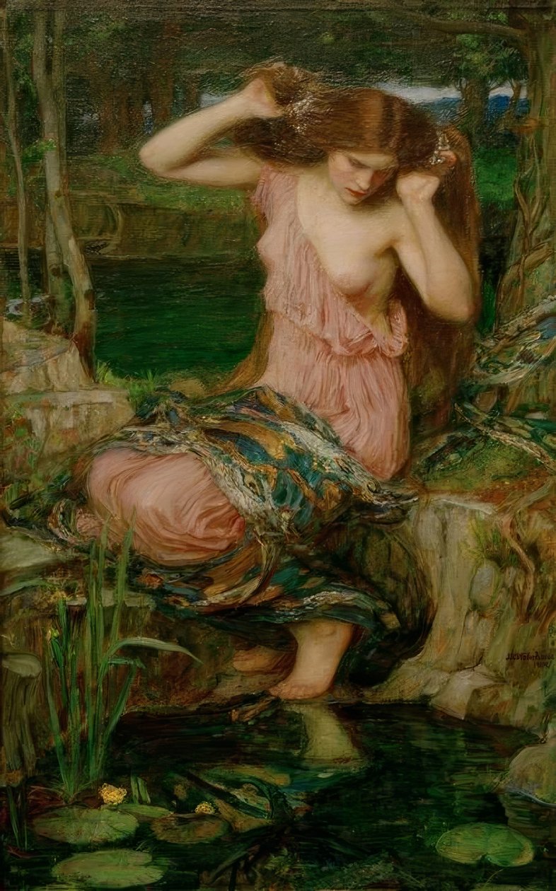 Ghoul af John William Waterhouse