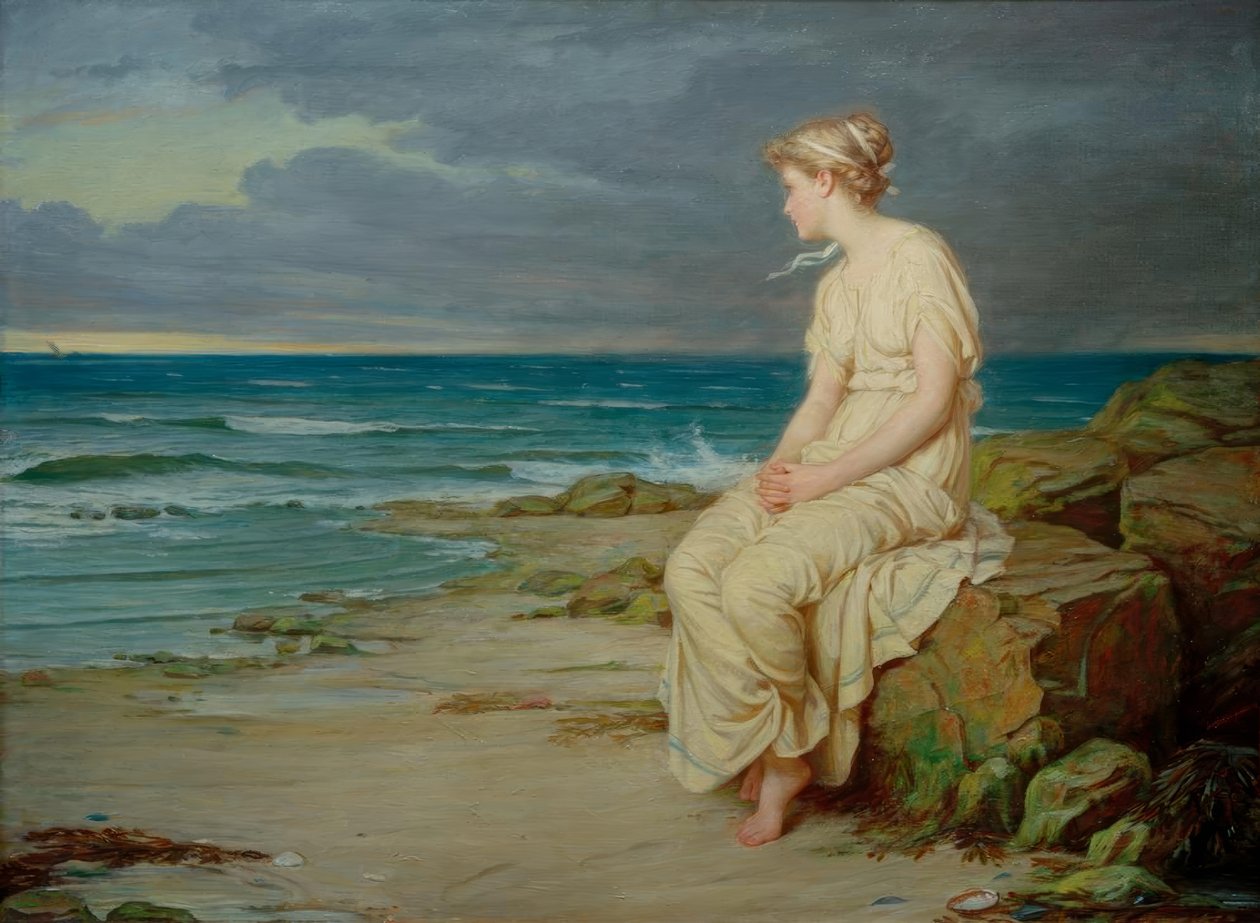 Miranda af John William Waterhouse