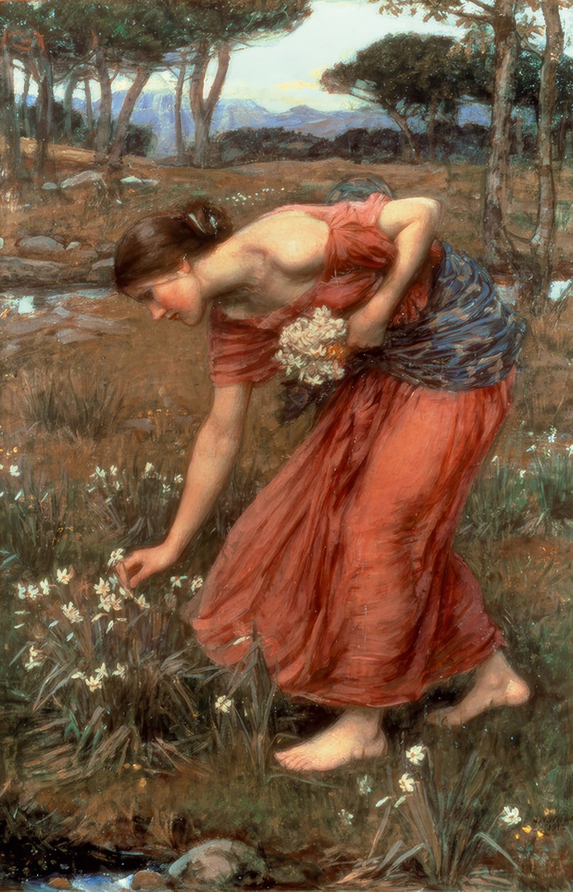 Narcissus af John William Waterhouse