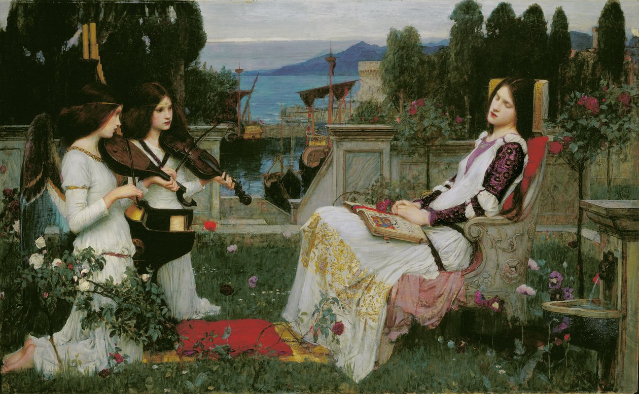 Sankt Cecilia af John William Waterhouse