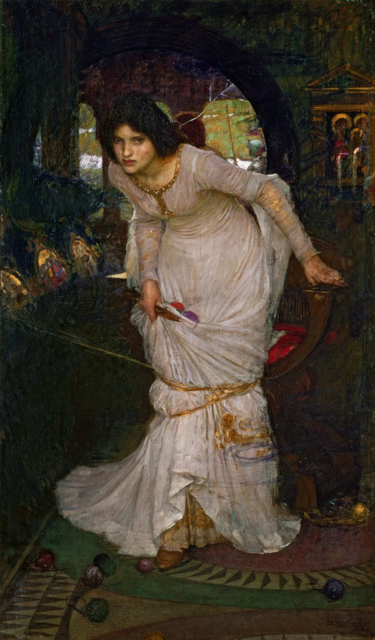 Lady of Shalott af John William Waterhouse