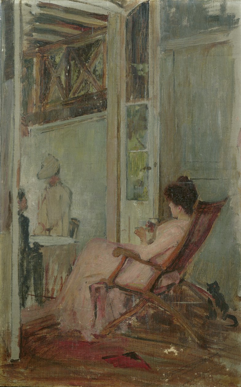 Loggiaen af John William Waterhouse