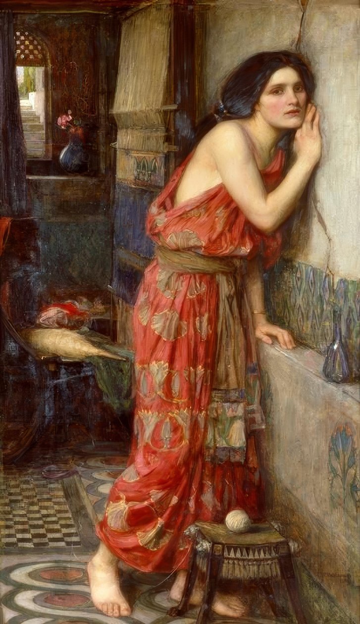 Thisbe eller Lytteren af John William Waterhouse