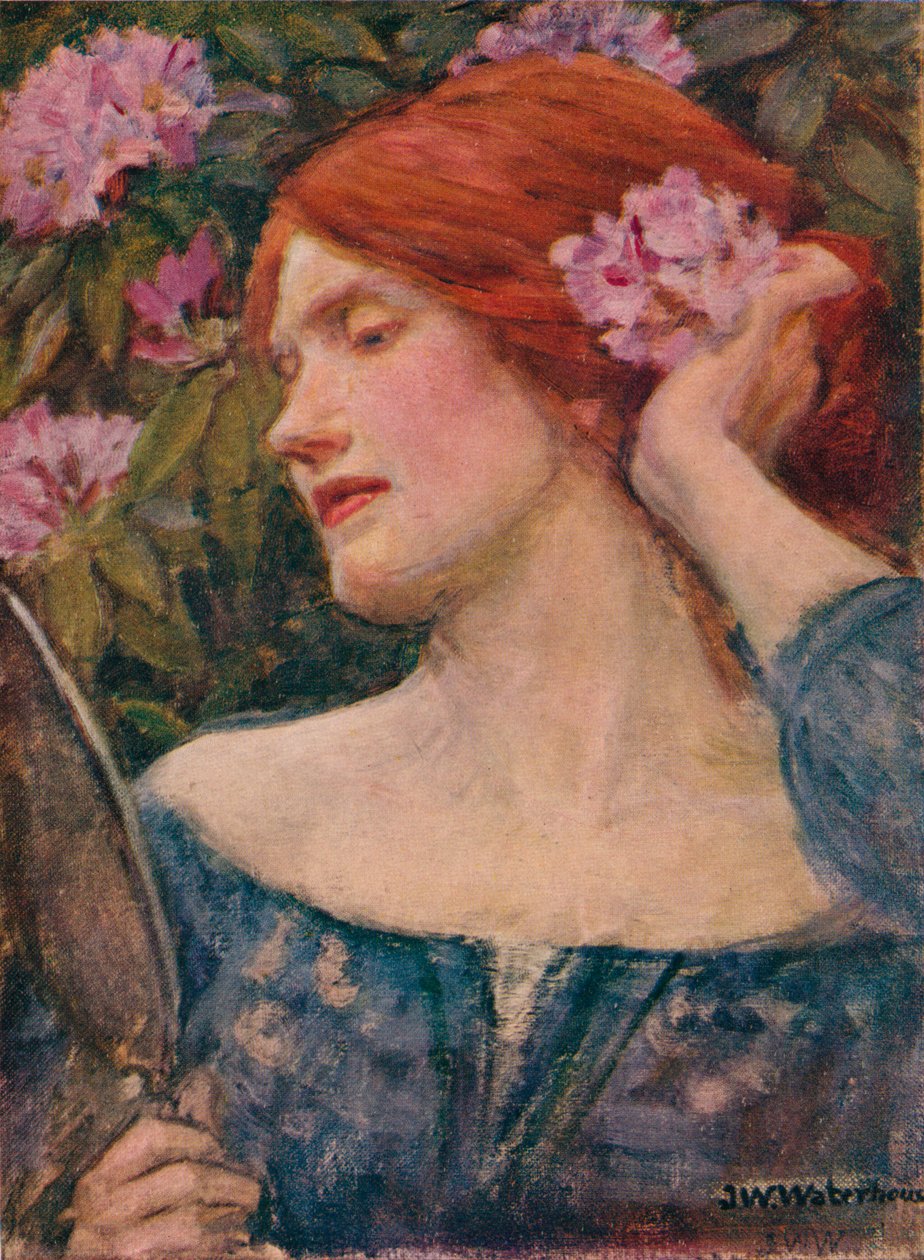 Forfængelighed, c1910 af John William Waterhouse