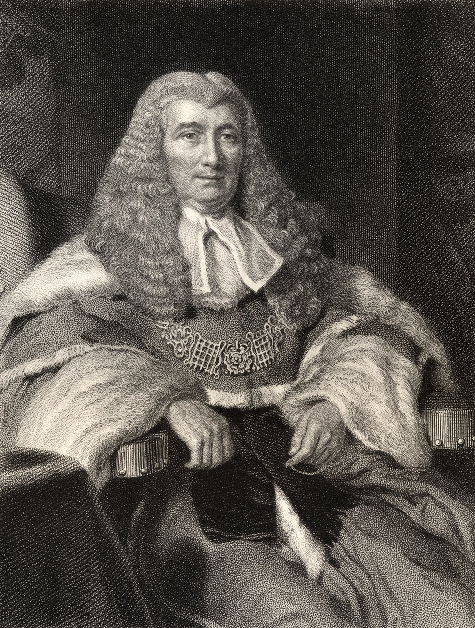 Charles Abbott, 1. Baron Tenterden, graveret af W. Holl, fra 