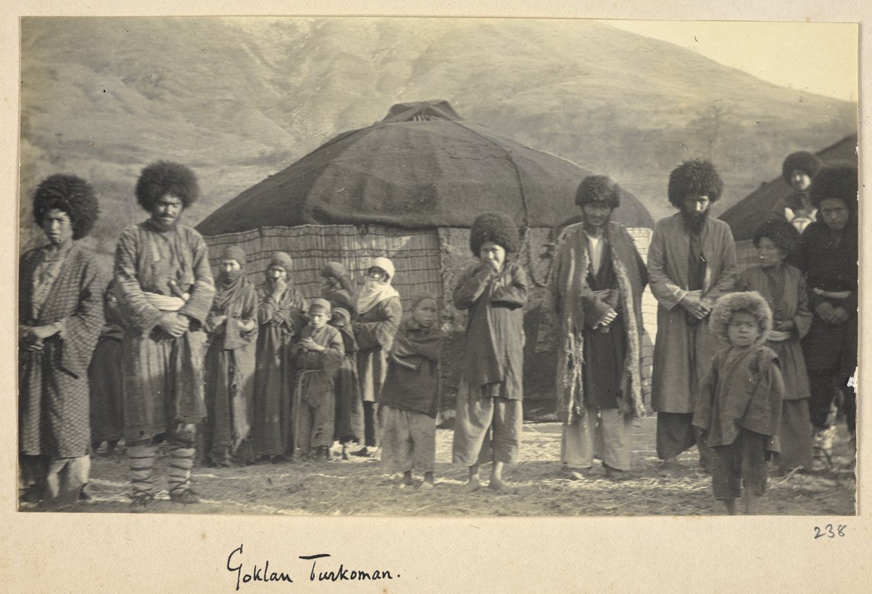 Razavi Khorasan-provinsen, Iran, ca. 1908 (s/h-billede) af John Williams Watson