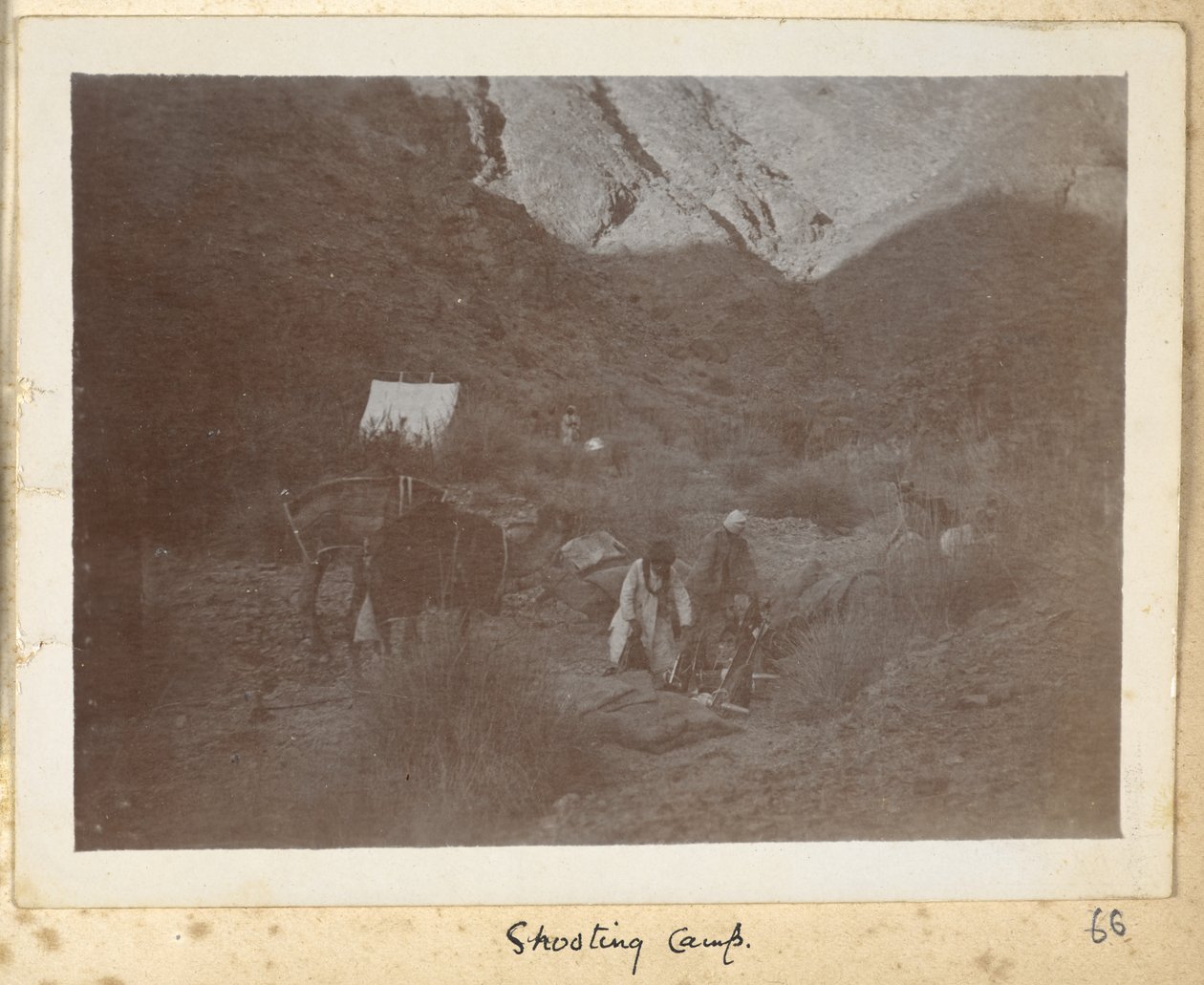 Razavi Khorasan-provinsen, Iran, ca. 1908 (s/h-foto) af John Williams Watson