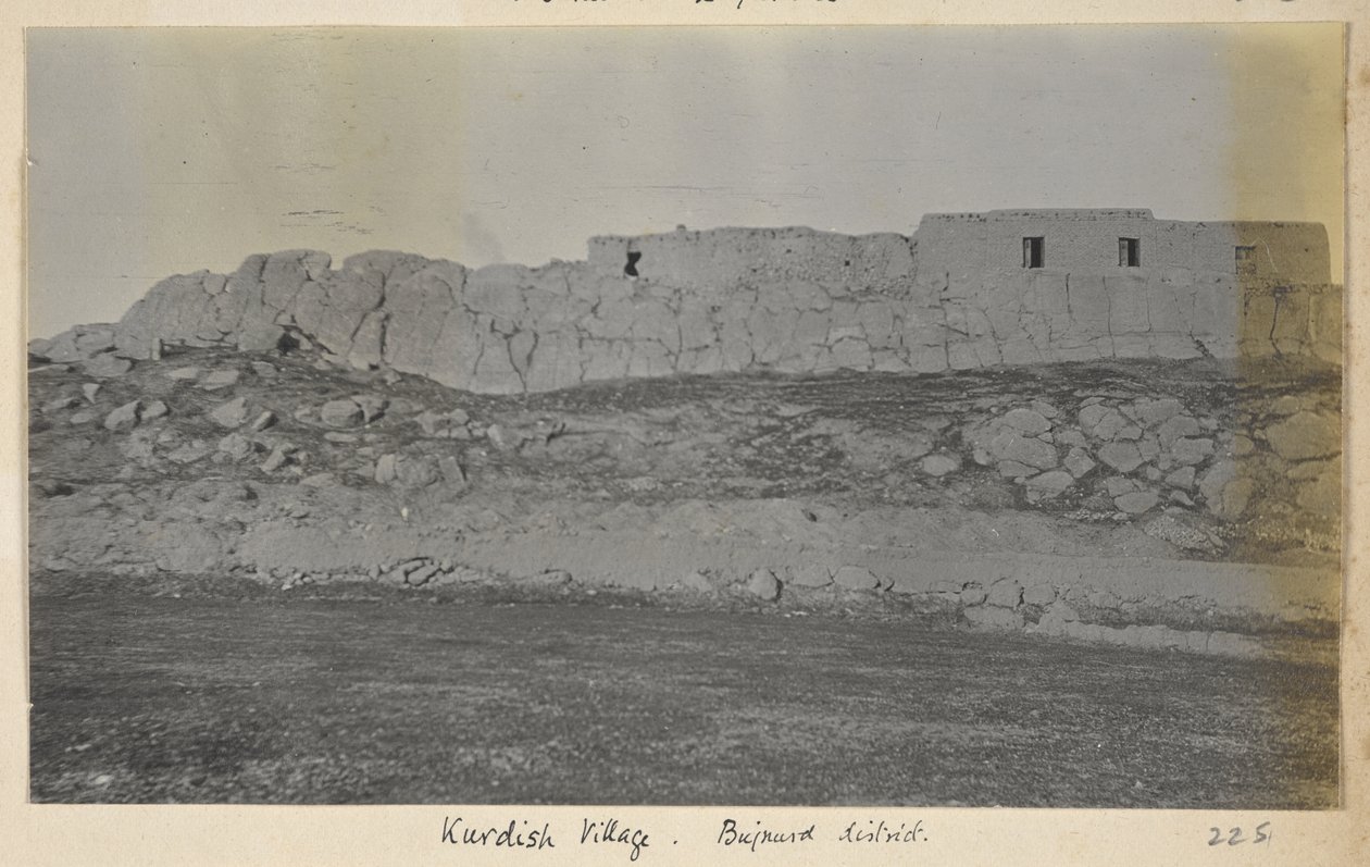 Razavi Khorasan-provinsen, Iran, ca. 1908 (s/h-foto) af John Williams Watson