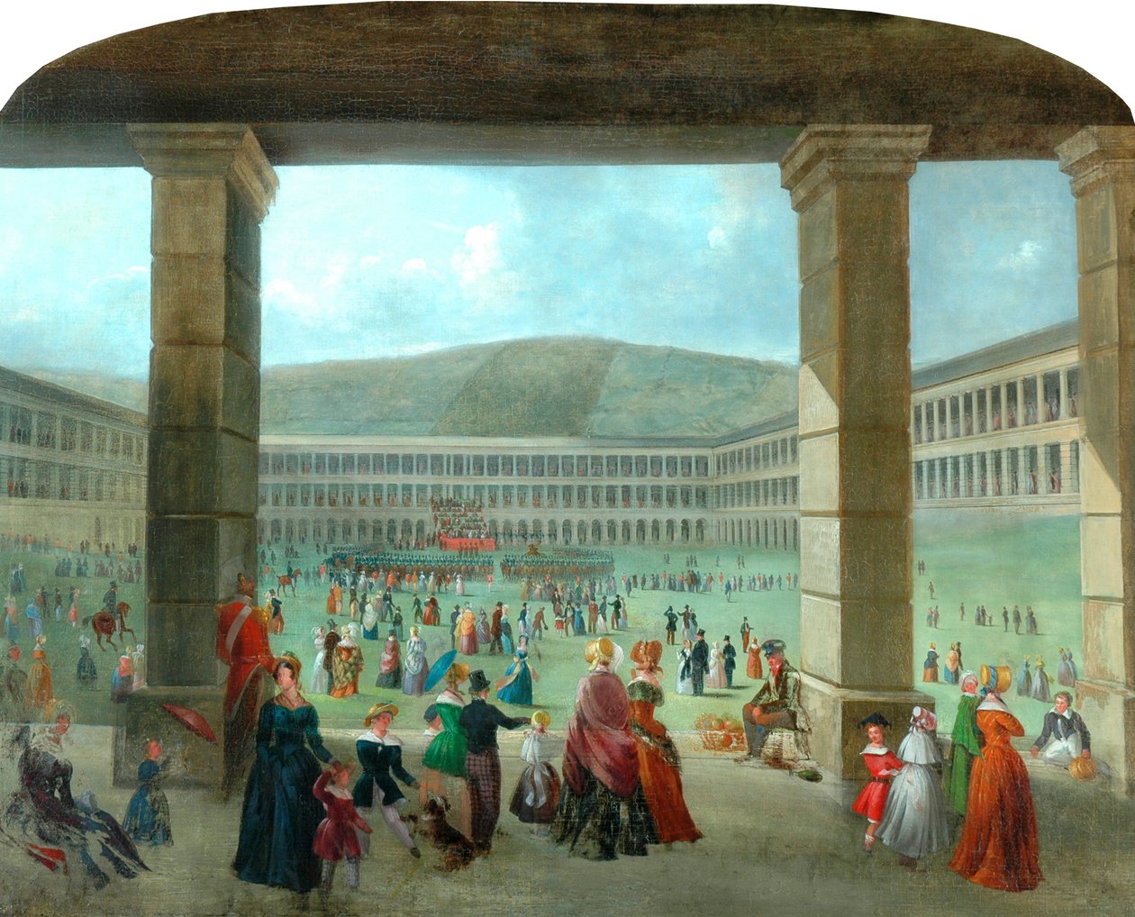 Piece Hall, Halifax af John Wilson Anderson