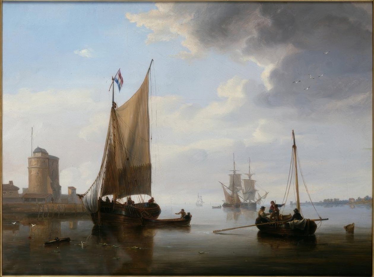 Fiskere i Stille Hav af John Wilson Carmichael