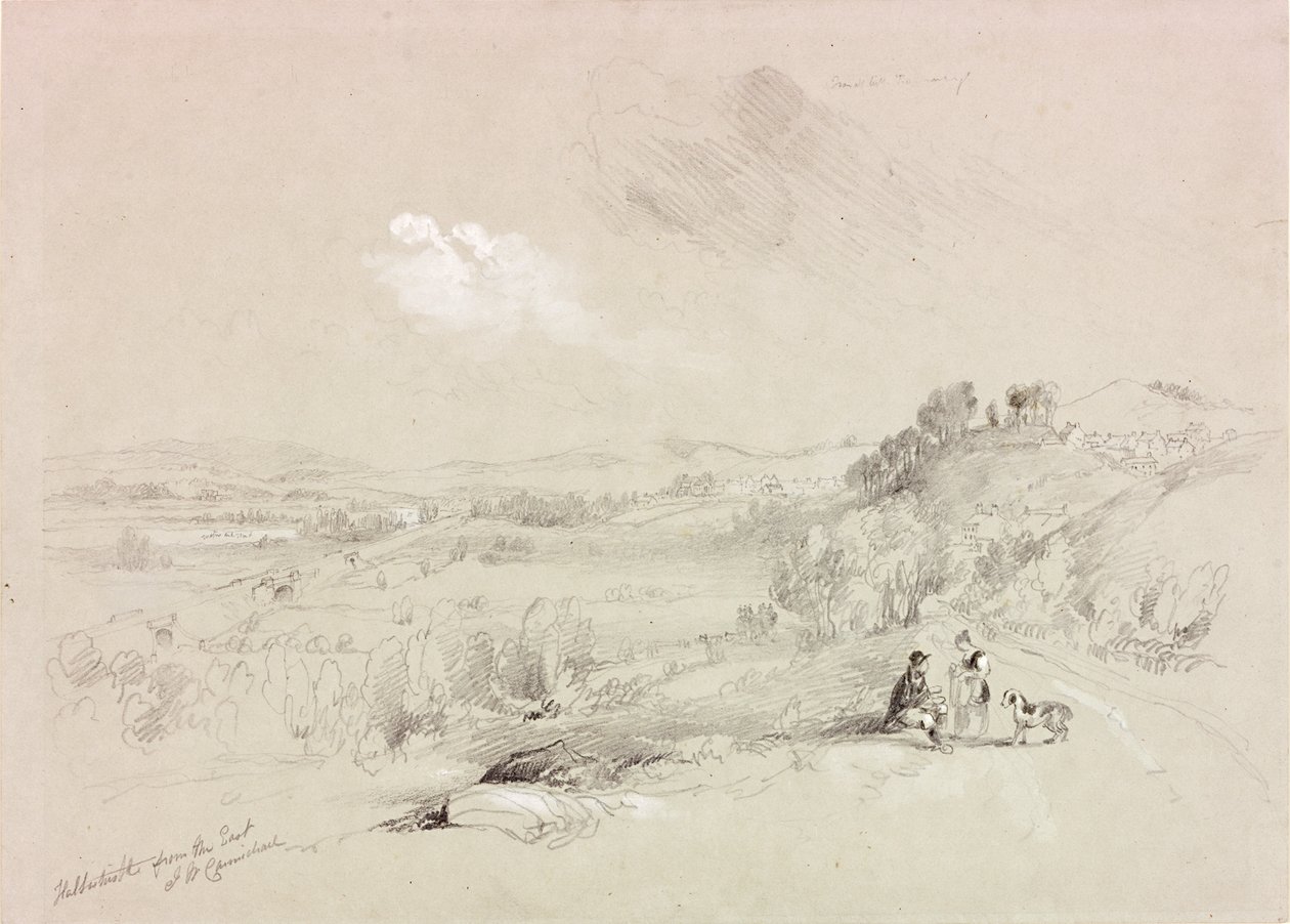 Haltwhistle fra øst af John Wilson Carmichael
