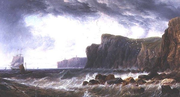 Forsendelse fra Guernsey nær Prevost af John Wilson Carmichael