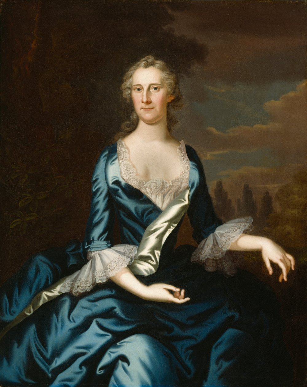Mrs. Charles Carroll af Annapolis, 175354 af John Wollaston