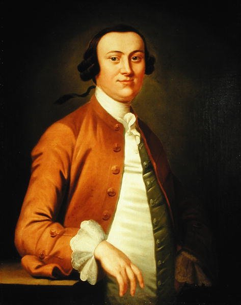 Portræt af William Allen (olie på lærred) af John Wollaston
