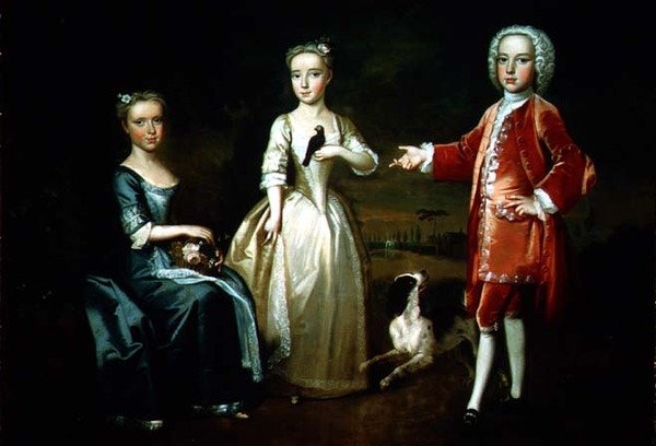 Sherman, Martha og Mary Godfrey af John Wollaston