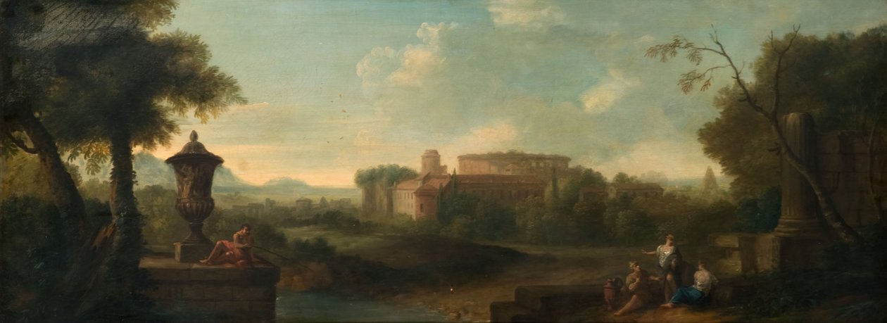 Rom fra Aventinerhøjen, 1710. af John Wootton