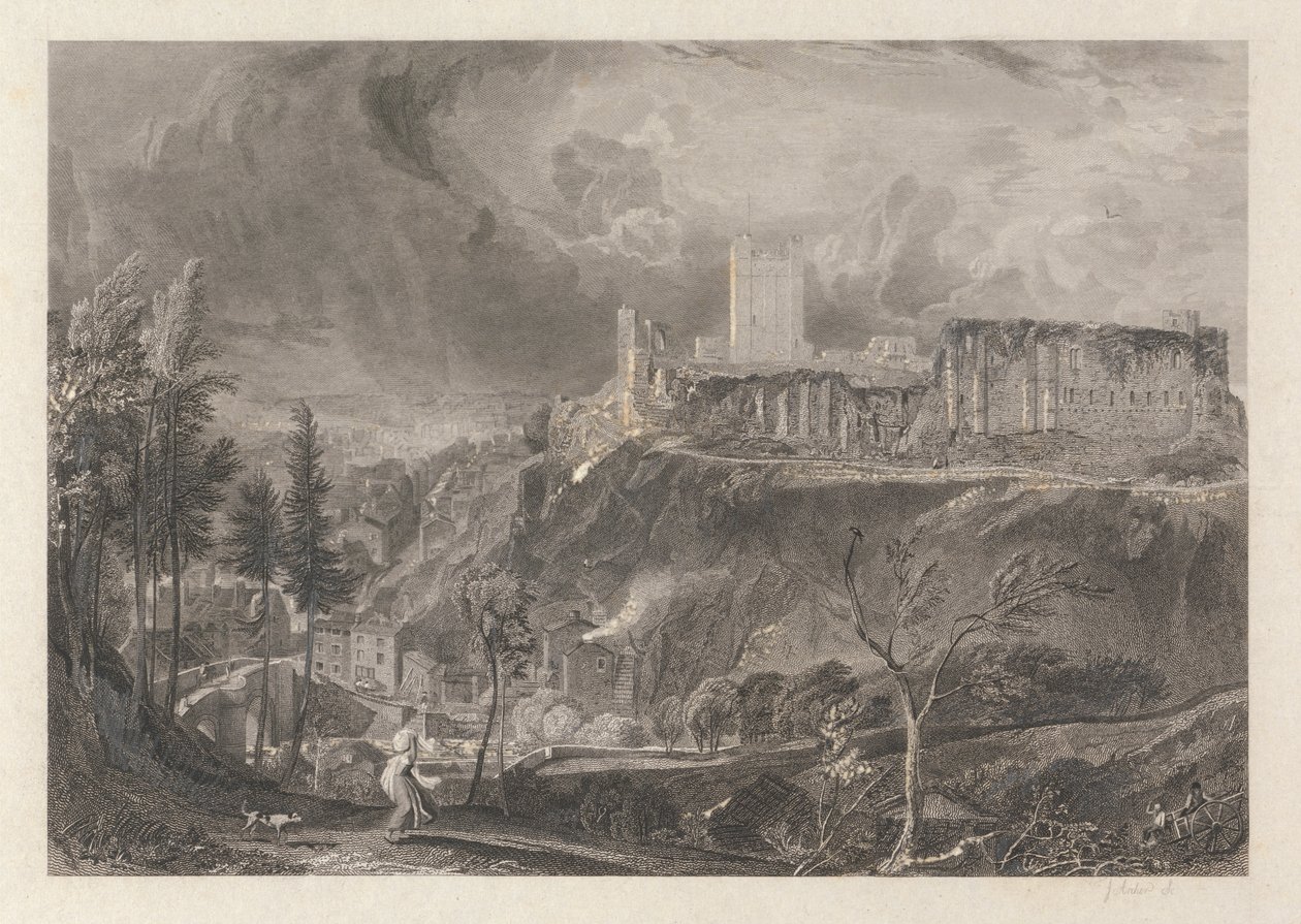 Richmondshire Castle and Town af John Wykeham Archer