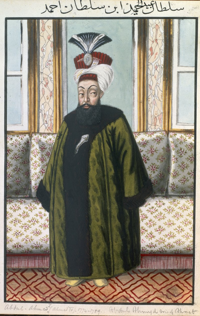 Abdul Hamid I (1725-89) Sultan 1774-89, fra 