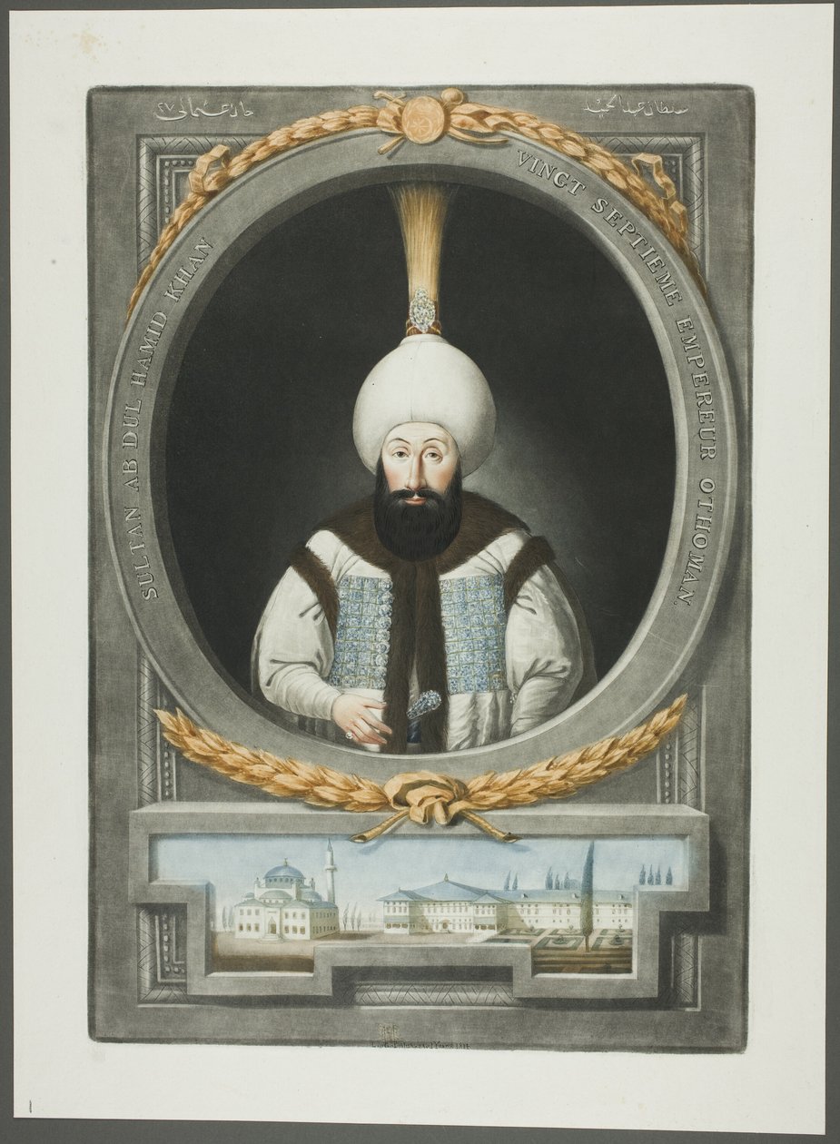 Abdul Hamid Khan, fra Portraits of the Emperors of Tyrkiet af John Young