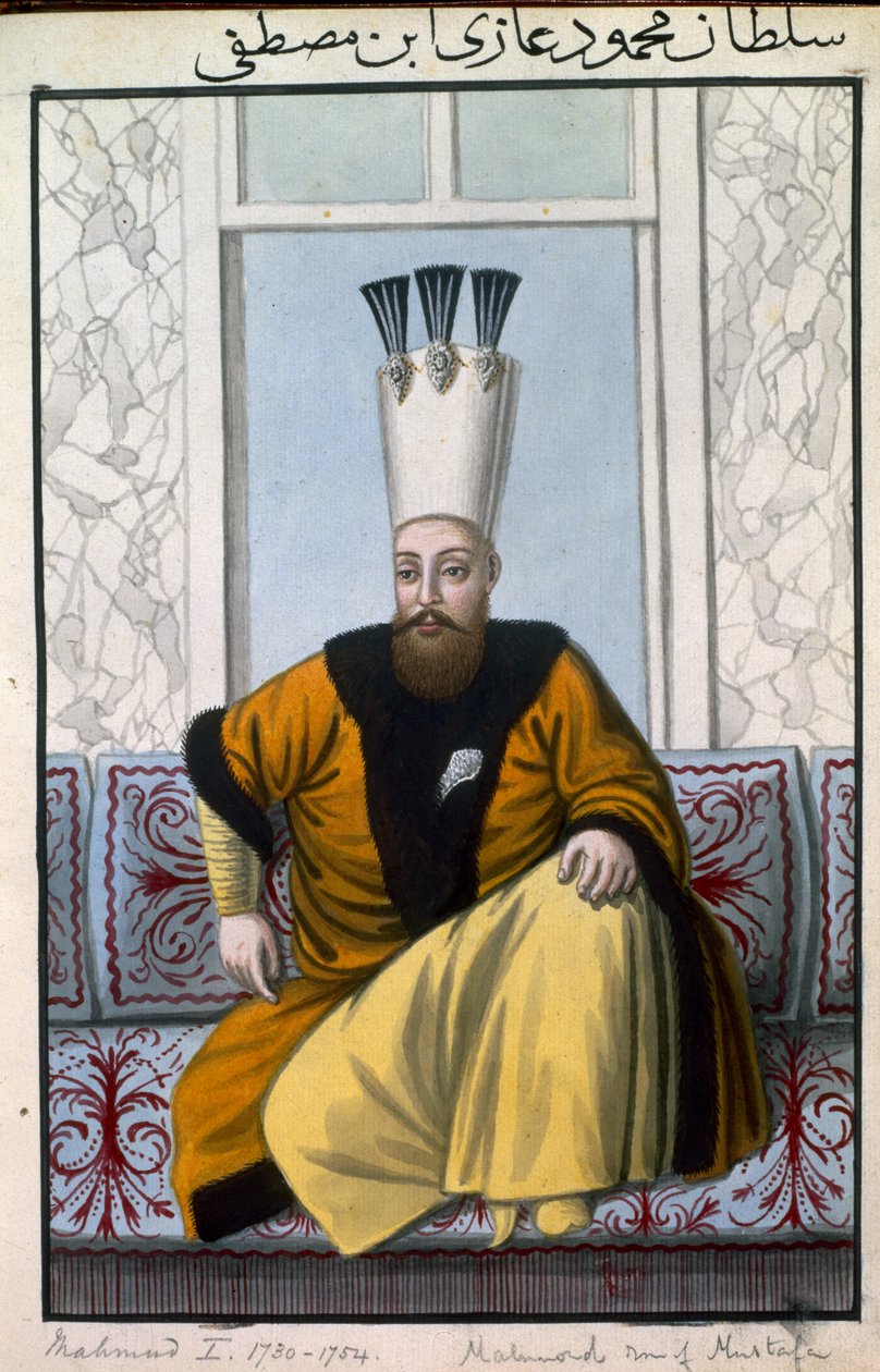 Mahmud I (1696-1754) Sultan 1730-54, fra 