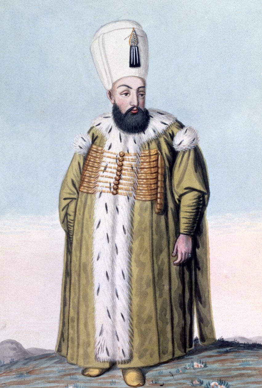 Murad III, osmannisk kejser, 1808 af John Young