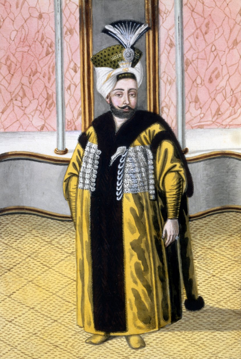 Mustafa IV, osmannisk kejser, 1808 af John Young