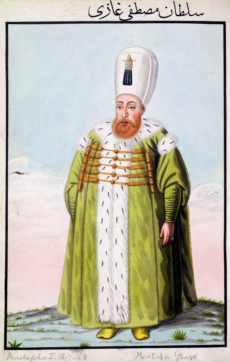 Mustafa I, osmannisk kejser, 1808 af John Young