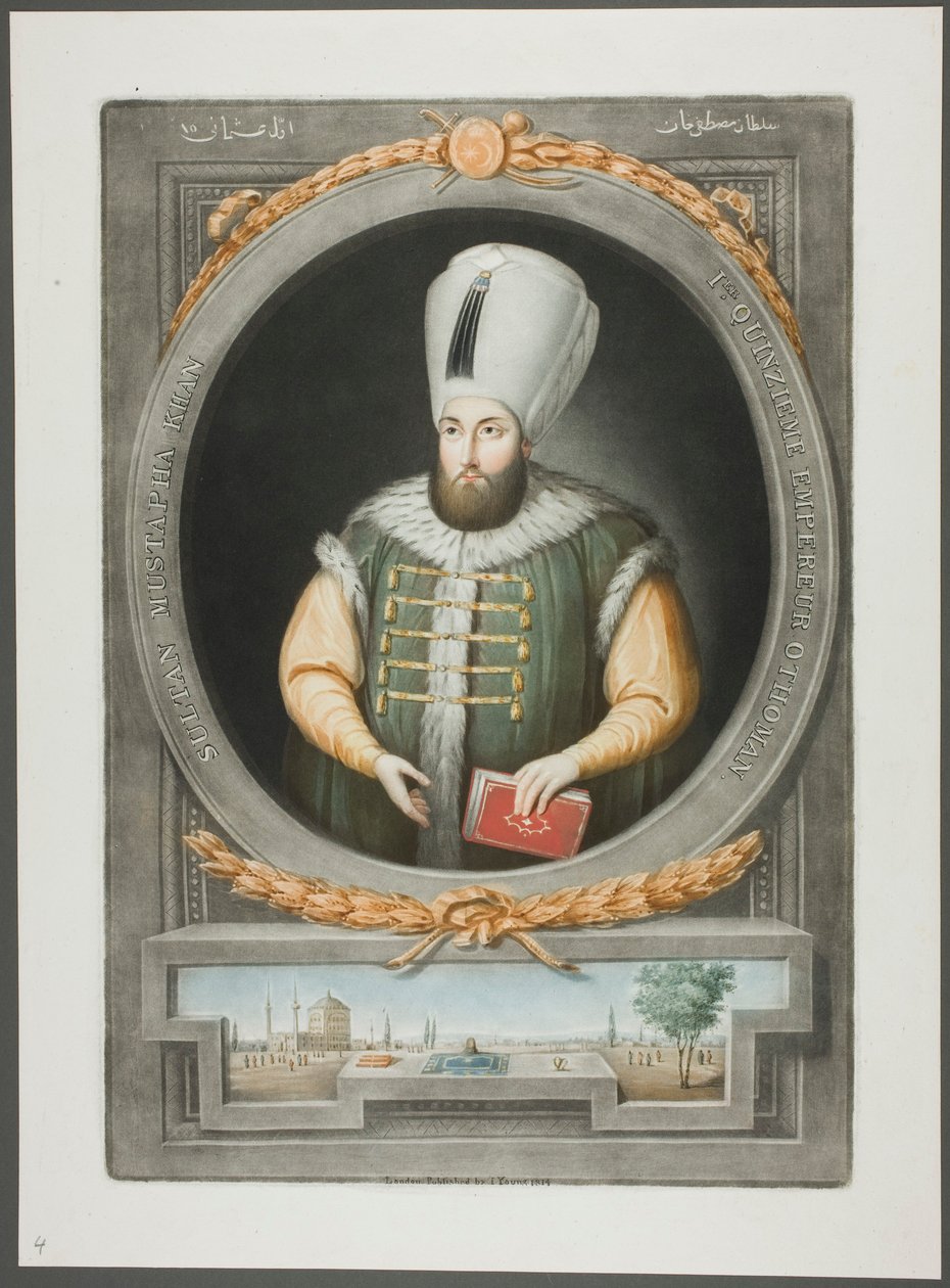 Mustapha Kahn, fra Portraits of the Emperors of Tyrkiet af John Young