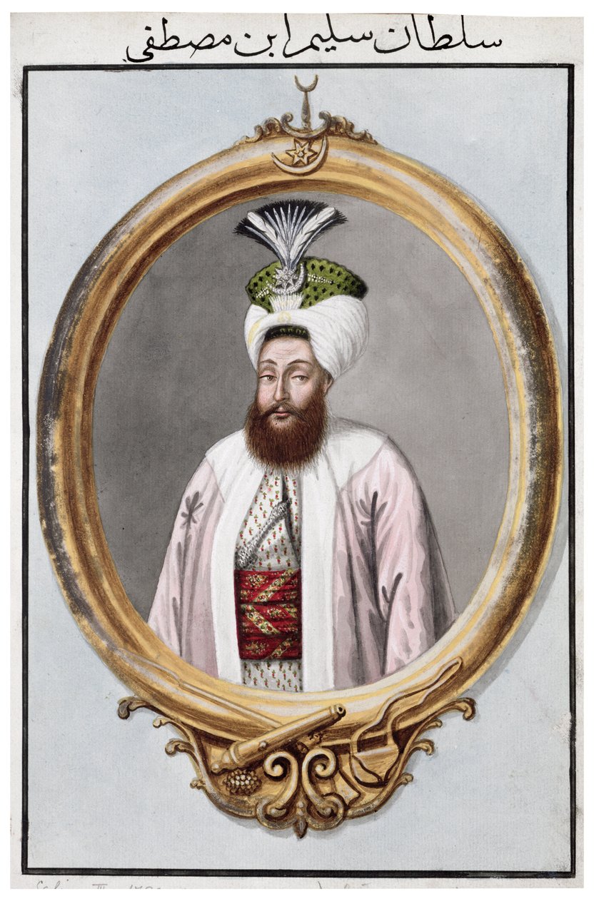 Selim III, osmannisk kejser, 1808 af John Young