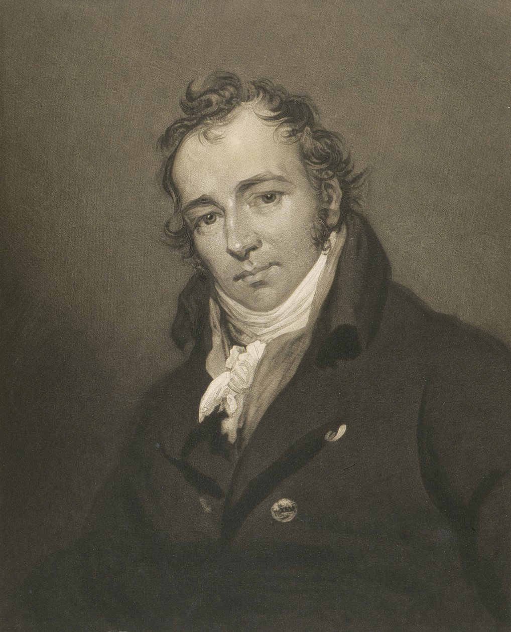 Portræt af James Ward (1769-1859) indgraveret af James Ward af John after Jackson
