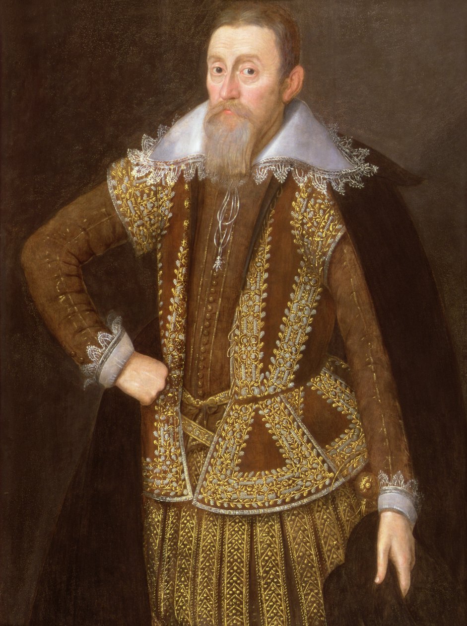 William Parker, 4. baron Monteagle og 11. baron Morley (1575-1622) af John de Critz