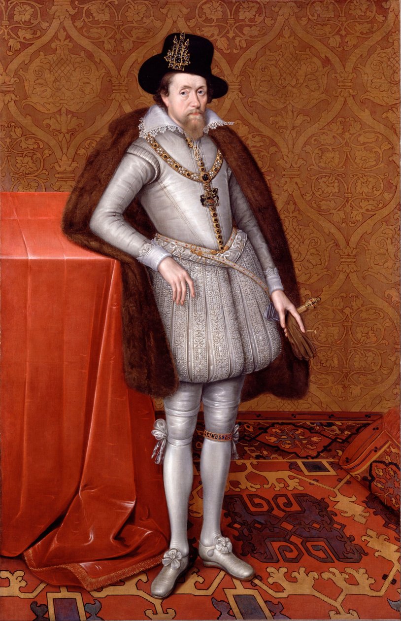 James VI og I af John de Critz the elder
